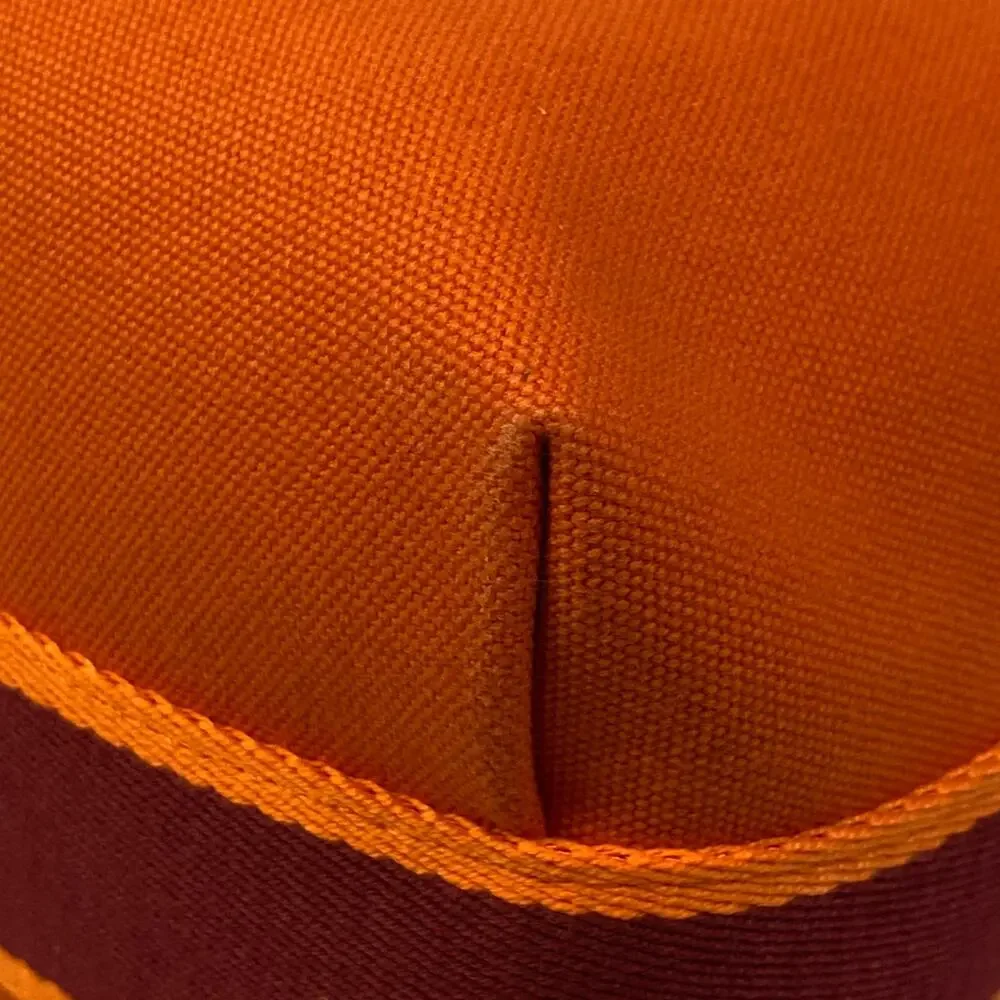 Hermès Handbag Orange Bordeaux